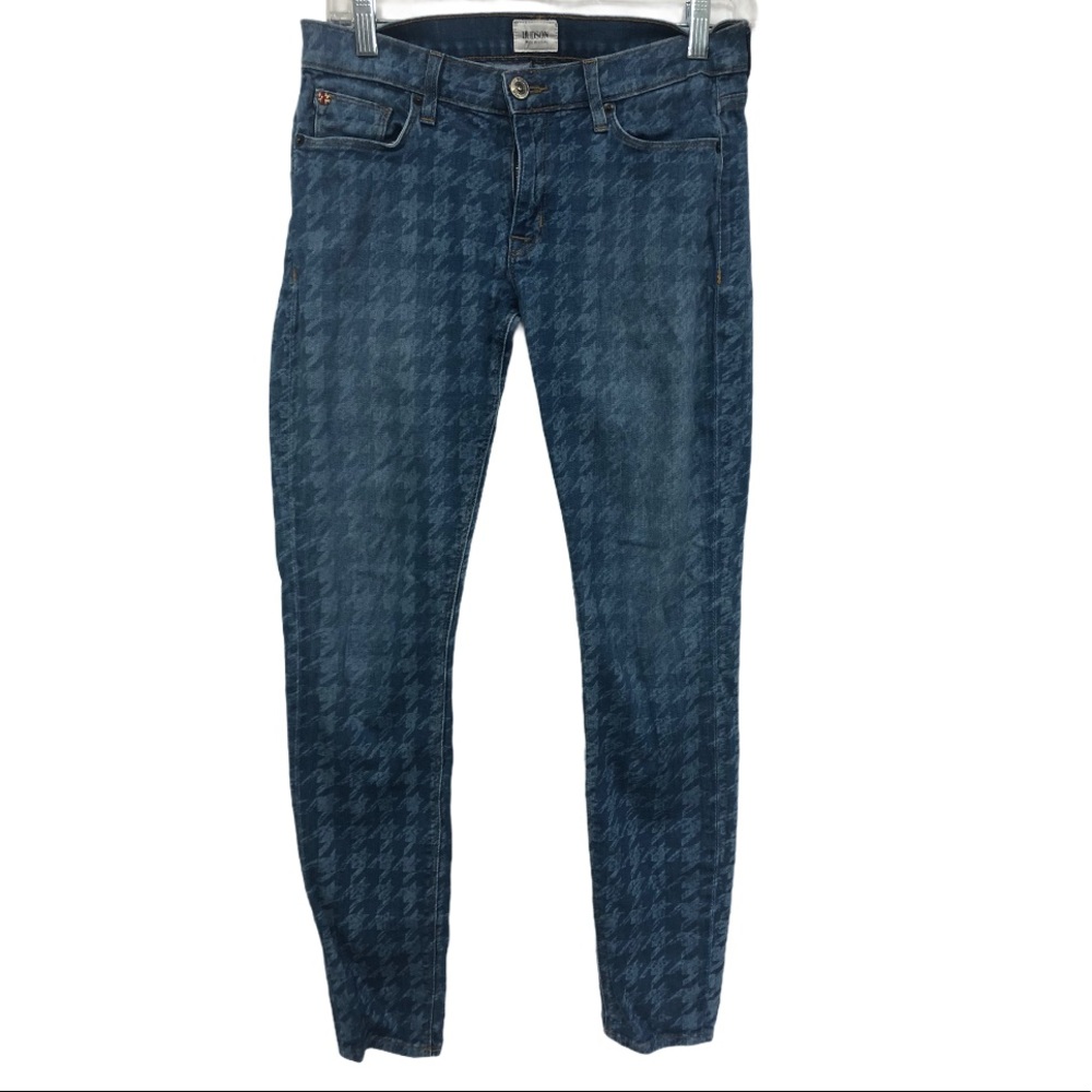 HUDSON HOUNDSTOOTH‎ JEANS 27